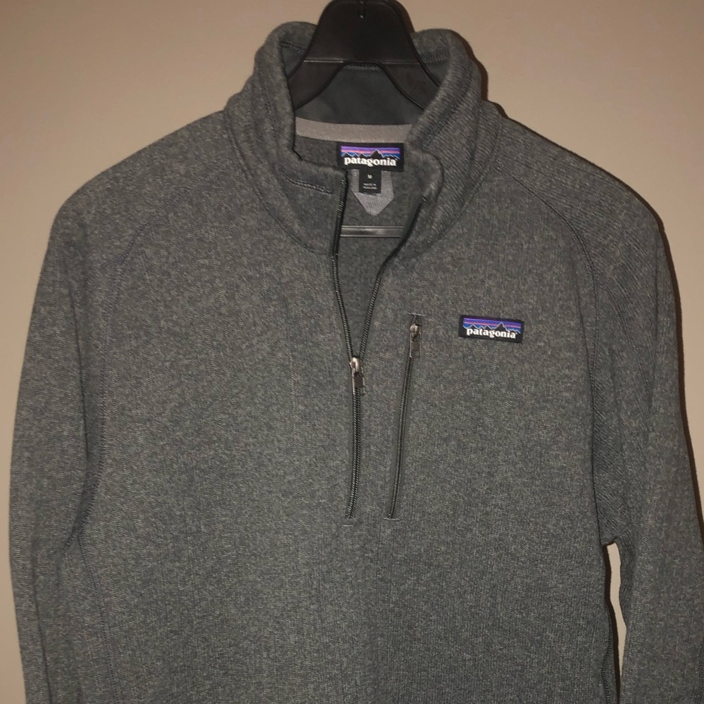 Patagonia Polyester Half Zip Sweater
